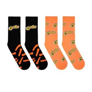 New Cheetos Crazy Socks(2 Pair Pack) Size Large